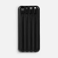 Аккумулятор Omni Qi 10000 мАч, ver.2, черный Аккумулятор Omni Qi 10000 мАч, ver.2, черный