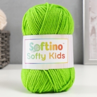 Пряжа 100% акрил "Softy Kids" 90м ±5м 50 гр цвет 47 лайм Пряжа 100% акрил "Softy Kids" 90м ±5м 50 гр цвет 47 лайм