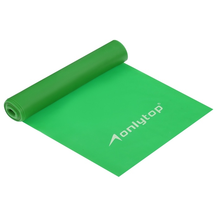 Эспандер ленточный для фитнеса ONLYTOP, 150х15х0,05 см, 20 кг, цвета МИКС Эспандер ленточный для фитнеса ONLYTOP, 150х15х0,05 см, 20 кг, цвета МИКС