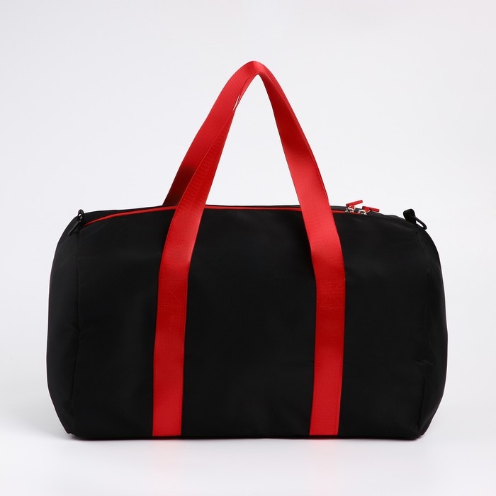 Сумка спортивная «PRESIDENT», 47 x 28 x 24 см, цвет черный Сумка спортивная «PRESIDENT», 47 x 28 x 24 см, цвет черный