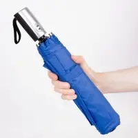 Зонт складной Fiber, ярко-синий