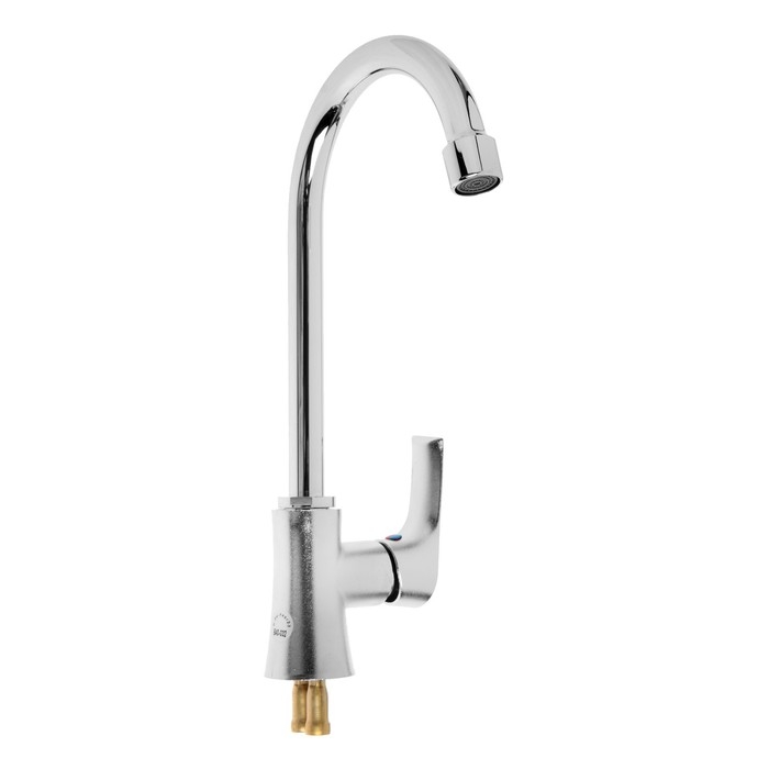 Cмеситель для кухни "Эверест" B40-032, однорычажный, излив 139 мм, хром