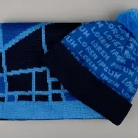 Шапка на заказ Tricksy Fullur, полушерсть Шапка на заказ Tricksy Fullur, полушерсть