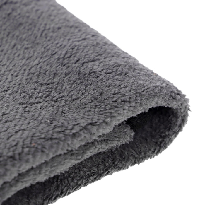 Тряпка для мытья авто, CARTAGE, микрофибра, 400 г/м&sup2;, 30&times;40 cм, розово-серая