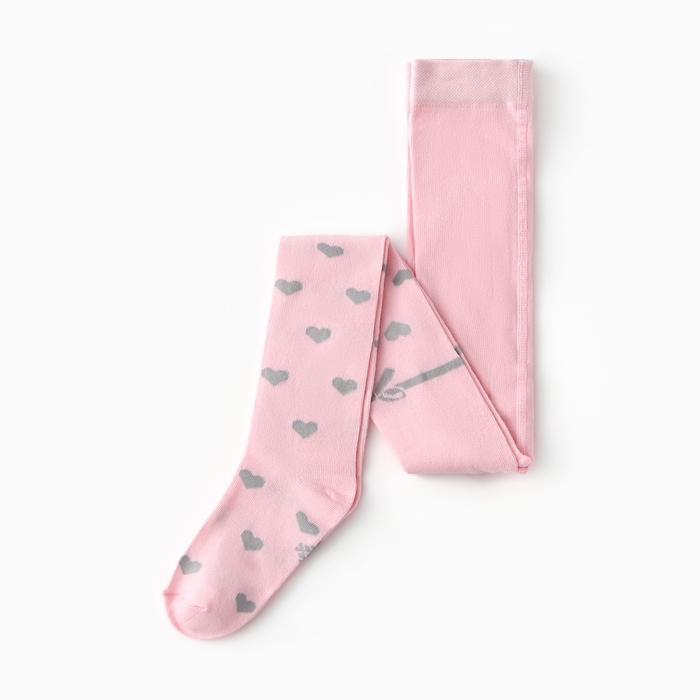 Колготки детские KAFTAN Колготки детские KAFTAN "Сердечки" 104-110 см, розовый