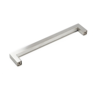 Ручка-скоба SQUARE CAPPIO RSC008, нержавеющая сталь, м/о 192 мм, цвет серебро Ручка-скоба SQUARE CAPPIO RSC008, нержавеющая сталь, м/о 192 мм, цвет серебро