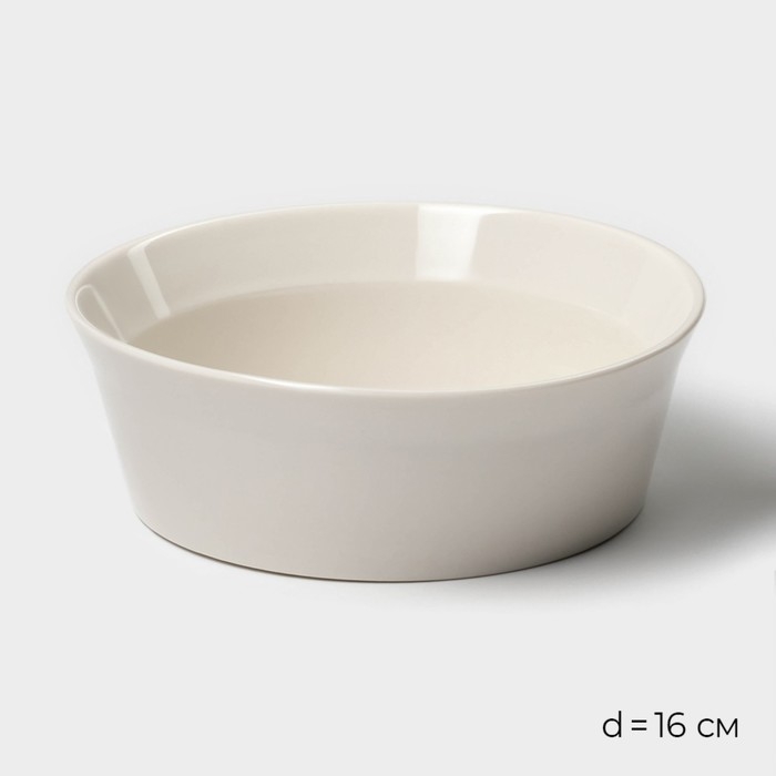 Набор салатников керамических Magistro Whitewarm, 3 предмета: d=12/16/20,5 см, 380/700/1,2 л Набор салатников керамических Magistro Whitewarm, 3 предмета: d=12/16/20,5 см, 380/700/1,2 л