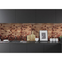 Кухонный фартук "Кофейные зерна", 1000x600x0,5 Кухонный фартук "Кофейные зерна", 1000x600x0,5