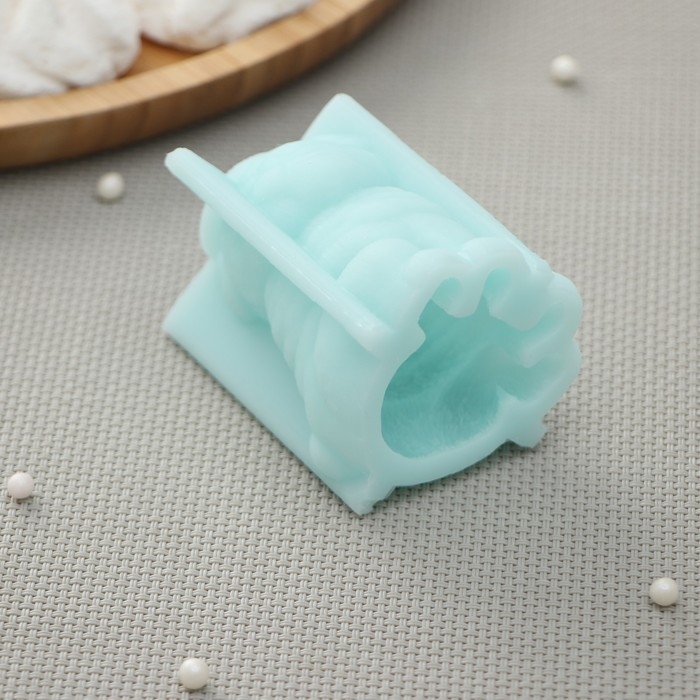 Силиконовая форма &laquo;Мопс&raquo;, 4,7&times;4,3&times;6,3 см, цвет бирюзовый