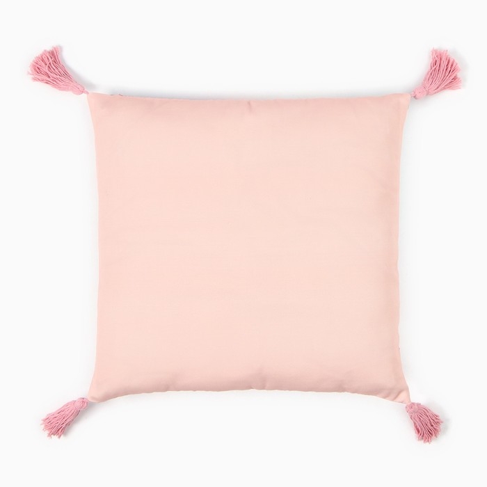 Наволочка декоративная с кисточками Этель Herb 45х45 см, полиэстер