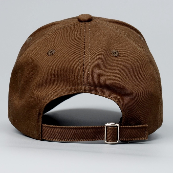 Кепка детская для мальчика &laquo;A&raquo;, цвет коричневый, р-р 52-54, 5-7 лет