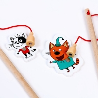 Игра ловим + 2 удочки &laquo;Три Кота&raquo;