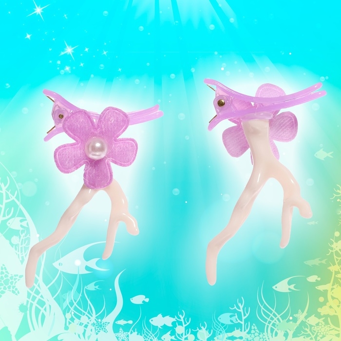 Кукла сказочная &laquo;Принцесса русалочка&raquo;, цвет фиолетовый