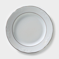 Тарелка фарфоровая «Надежда», 240 мл, d=24 см Тарелка фарфоровая «Надежда», 240 мл, d=24 см