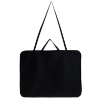 Папка А2 с ручками, текстиль, 670 х 500 мм, ПДМ-5, Calligrata, Чёрная