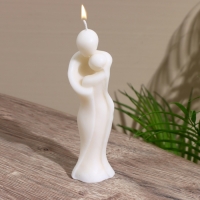 Свеча "Объятие" 4х4х15 см, парафин Свеча "Объятие" 4х4х15 см, парафин