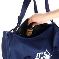 Сумка спортивная мужская, TEXTURA, маленький размер, цвет синий Сумка спортивная мужская, TEXTURA, маленький размер, цвет синий