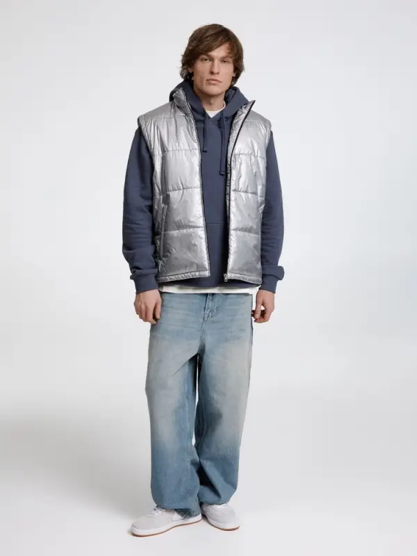 Жилет Kama серебристый, размер S