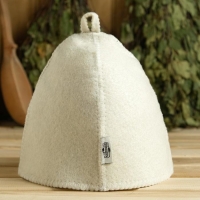 Шапка для бани с вышивкой "Лучший банщик", первый сорт Шапка для бани с вышивкой "Лучший банщик", первый сорт