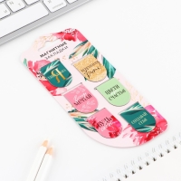 Закладки магнитные, 6 шт &laquo;Цветы&raquo;