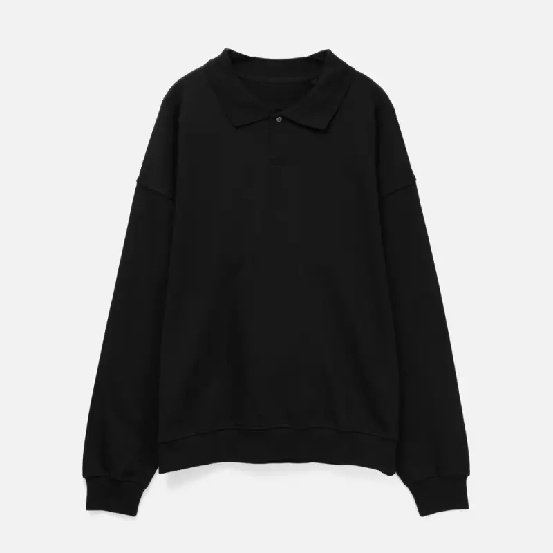 Свитшот оверсайз унисекс S6, черный, размер XS/S