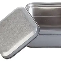 Коробка Pragmax S, квадратная, серебристая Коробка Pragmax S, квадратная, серебристая