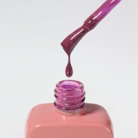 Гель лак для ногтей &laquo;NEON GLOW&raquo;, 3-х фазный, 10 мл, LED/UV, цвет розовый (13)