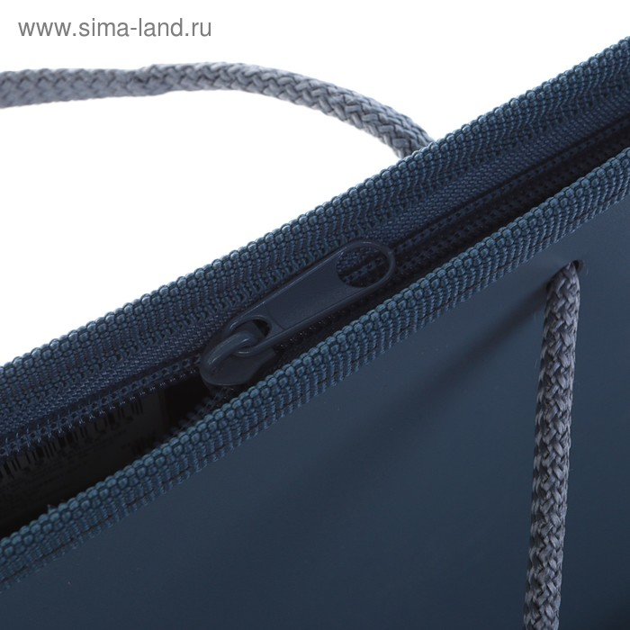 Папка для чертежей и рисунков A3, 420 х 343 х 50 мм, 0.9 мм, с ручками, пластиковая, молния сверху, Папка для чертежей и рисунков A3, 420 х 343 х 50 мм, 0.9 мм, с ручками, пластиковая, молния сверху, "Стандарт" ПР 3, серая