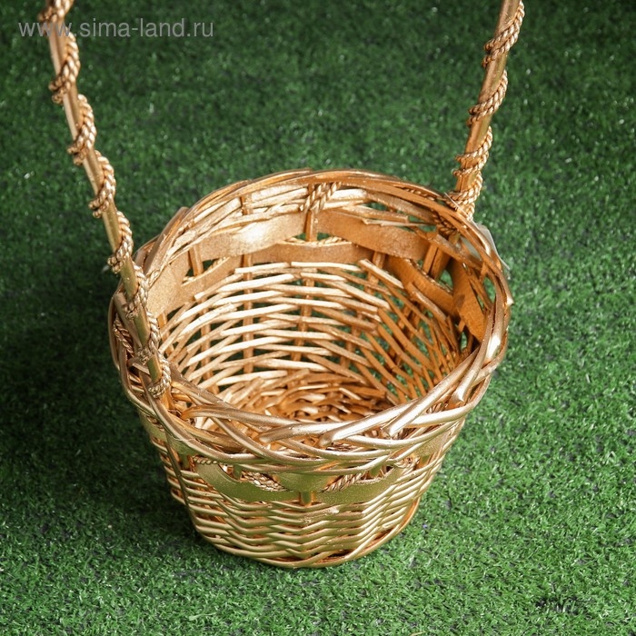 Корзина &laquo;Подарочная&raquo;, 22&times;16/55 см, лоза