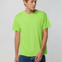 Футболка унисекс T-bolka 140, зеленое яблоко, размер XXXL