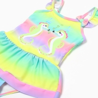 Купальник слитный для девочек, цвет салатовый, рост 98-104 см Купальник слитный для девочек, цвет салатовый, рост 98-104 см