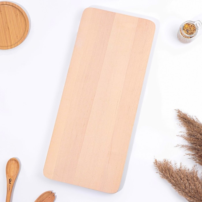 Доска разделочная и сервировочная, 70х30х3 см, береза Доска разделочная и сервировочная, 70х30х3 см, береза