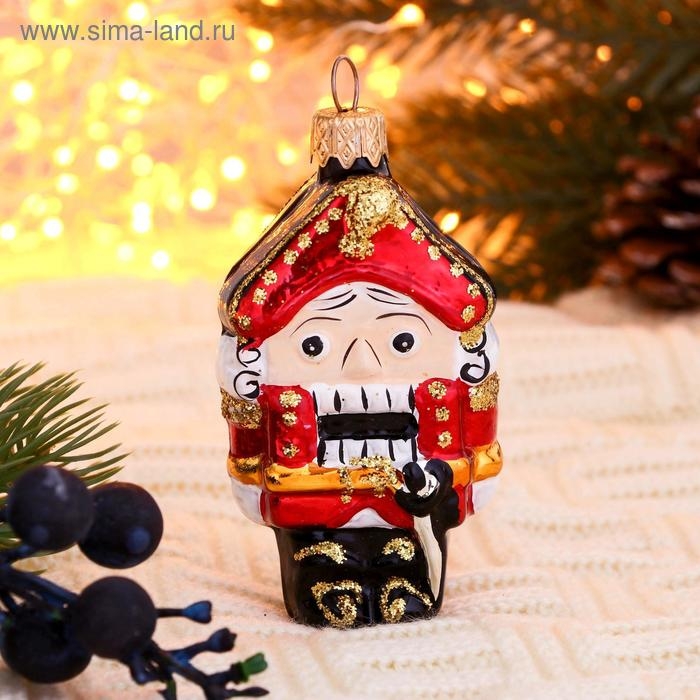 Ёлочное украшение Ёлочное украшение "Щелкунчик сказочный" h-9 см, микс