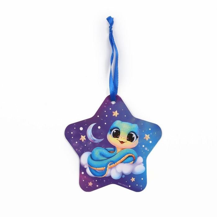 Ёлочная игрушка новогодняя светящаяся «Все мечты сбудутся», на Новый год, 12 х 12 см Ёлочная игрушка новогодняя светящаяся «Все мечты сбудутся», на Новый год, 12 х 12 см