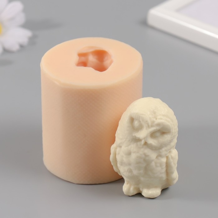 Молд силиконовый Молд силиконовый "Сова" 4,5х4х7 см МИКС