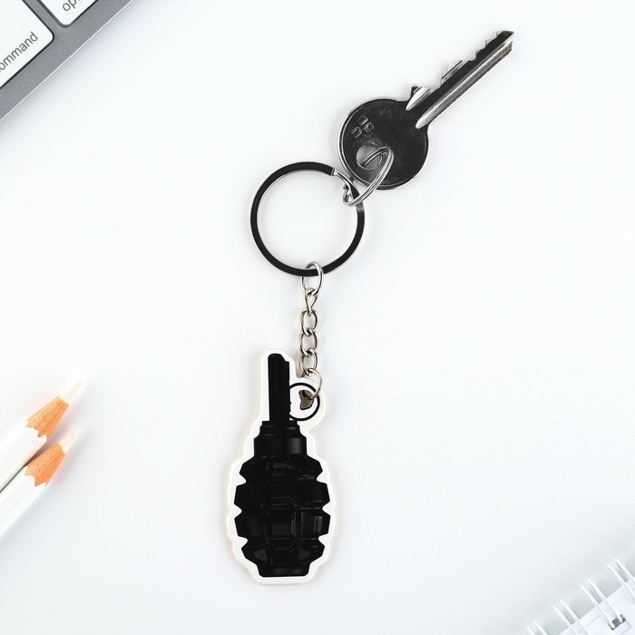 Подарочный набор &laquo;Для настоящего героя&raquo; значок + брелок, 6,8 х 10,5 см