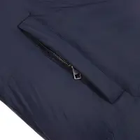 Пуховик унисекс Kapsula, темно-синий, размер ХS/S