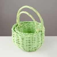 Набор корзин, 2 шт, 24&times;13&times;26 см, 19&times;11&times;22 см, ива