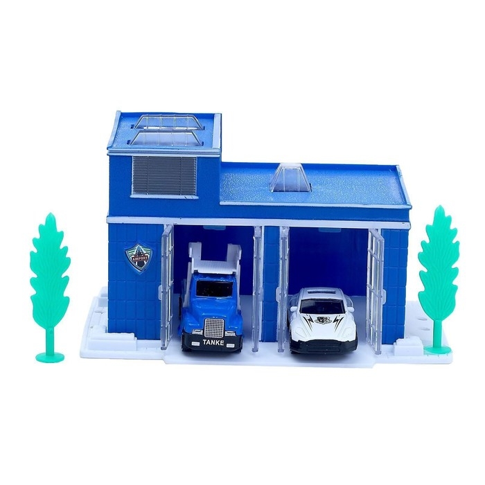 Набор игровой &laquo;Аэропорт&raquo; с металлическими машинами, МИКС