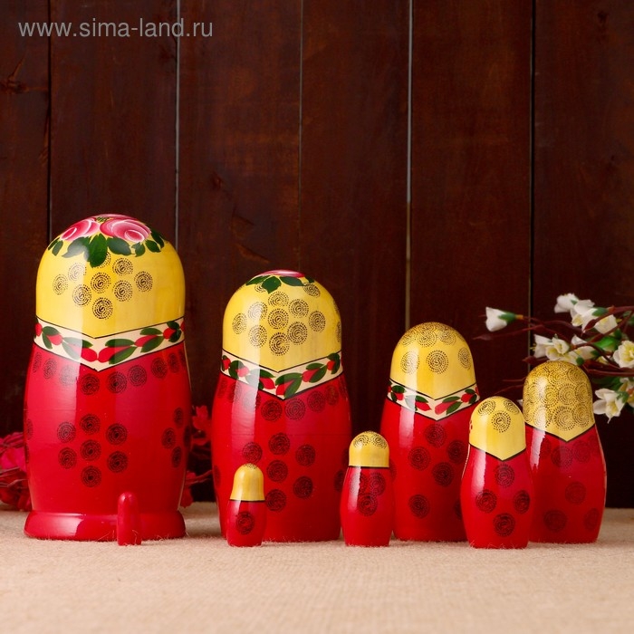 Матрёшка «Семёновская», 8 кукольная, высшая категория Матрёшка «Семёновская», 8 кукольная, высшая категория