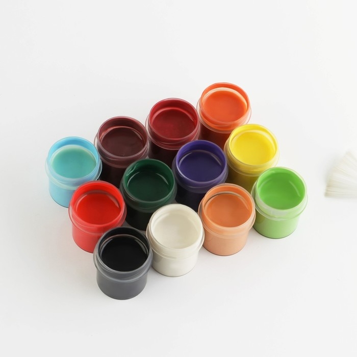 Гуашь 12 цветов 20 мл художественная &laquo;1 сентября&raquo;