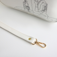 Сумка женская через плечо TEXTURA, маленького размера, цвет белый