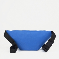 Поясная сумка на молнии, цвет синий Поясная сумка на молнии, цвет синий