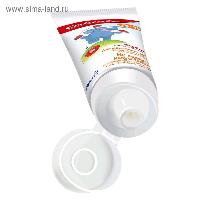 Зубная паста Colgate «Клубника», детская, от 3-5 лет, с фторидом, 60 мл Зубная паста Colgate «Клубника», детская, от 3-5 лет, с фторидом, 60 мл