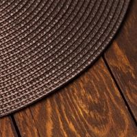 Салфетка сервировочная Доляна &laquo;Классика&raquo;, 38&times;38 см, цвет кофейный