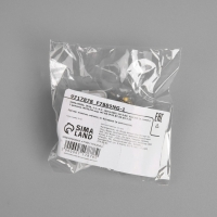 Гирлянда &laquo;Нить&raquo; 1 м роса, IP20, серебристая нить, 10 LED, 3 режима, батарейки AG13х3 (в комплекте), свечение мульти