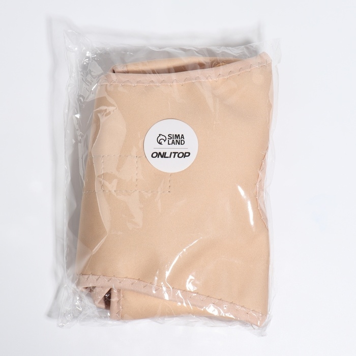 Массажёр - фиксатор для осанки и поясницы, на фастексах, размер M-L, цвет бежевый Массажёр - фиксатор для осанки и поясницы, на фастексах, размер M-L, цвет бежевый