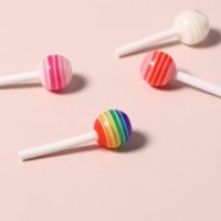 Фигурки для дизайна ногтей &laquo;Леденцы&raquo;, объёмные, разноцветные