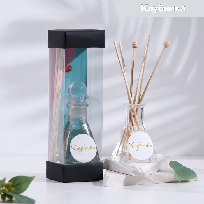 Диффузор ароматический Диффузор ароматический "Романтика", 50 мл, клубника, "Богатство Аромата"