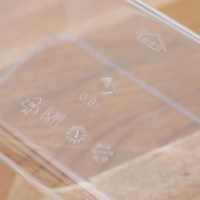 Контейнер для сыпучих продуктов &laquo;Степ&raquo;, 800 мл, 16&times;10&times;7 см, цвет белый